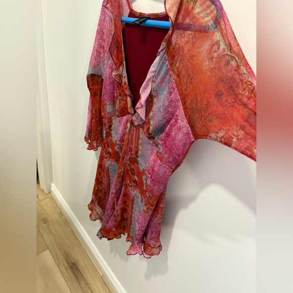 NWOT- URBAN OUTFITTERS- Marina Paisley Asymmetrical
Romper- XL - Picture 7 of 15